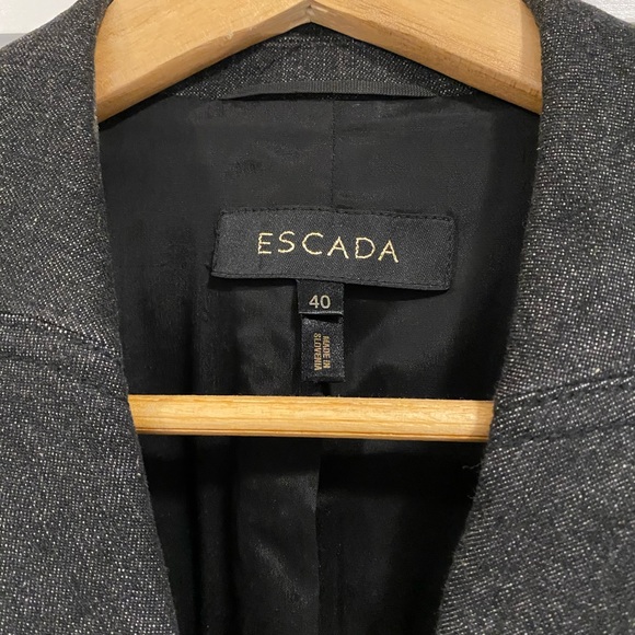 Escada Black Denim Blazer - Picture 4 of 4
